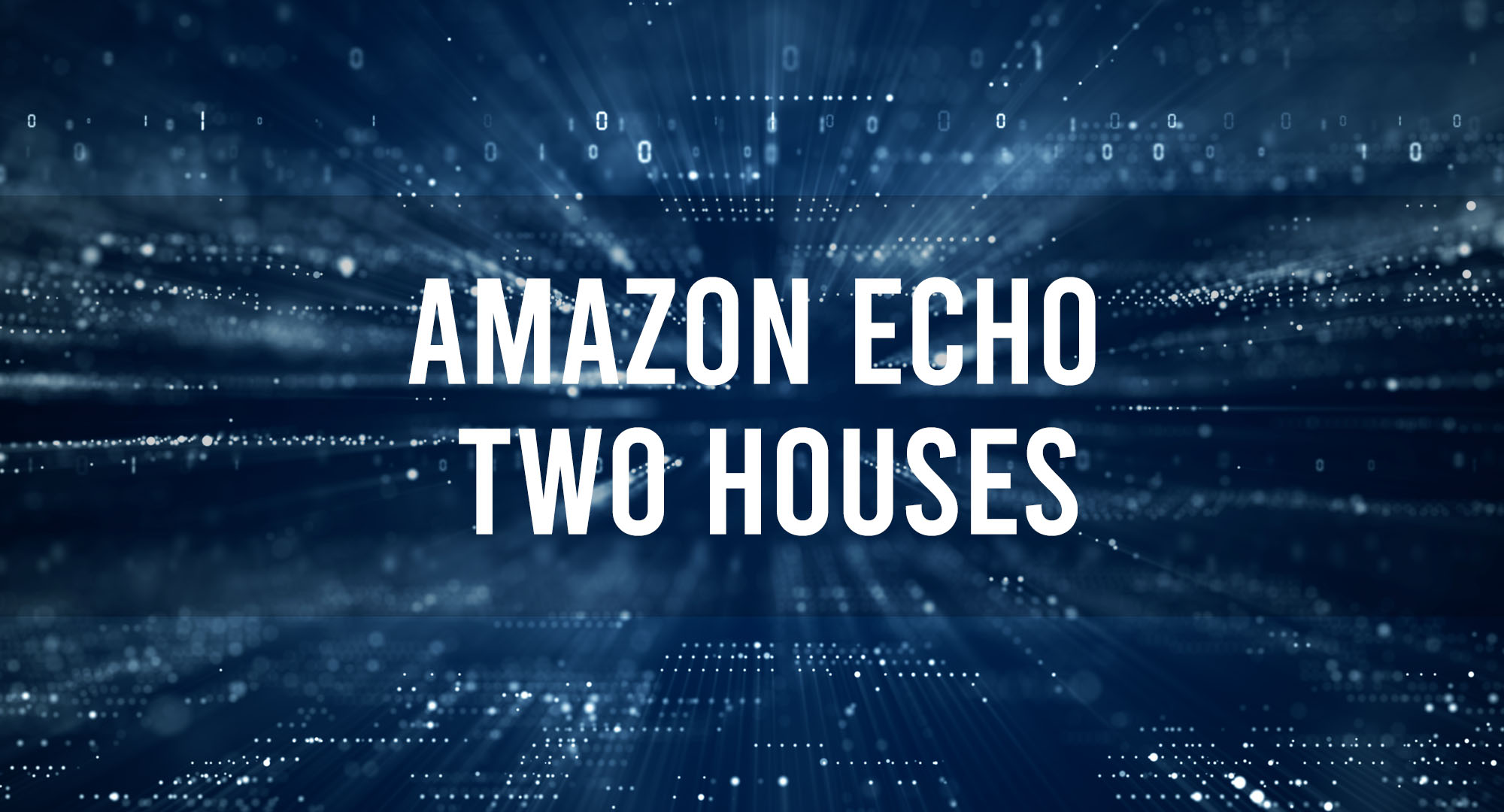 Amazon Echo Two Houses