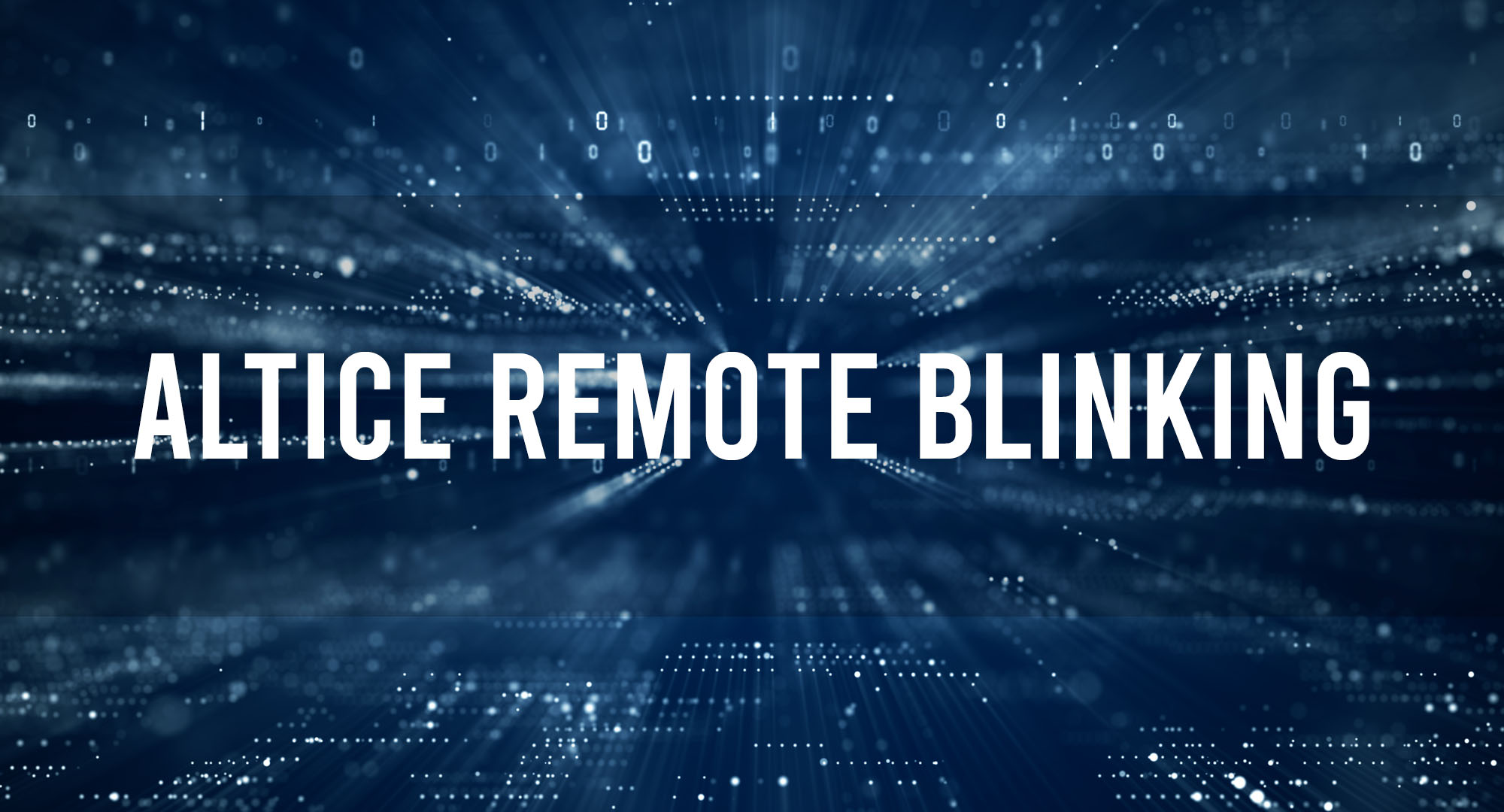 Atlice Remote Blinking